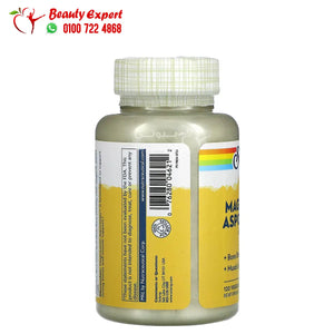 Solaray Magnesium Asporotate 200 mg 120 VegCaps image 1