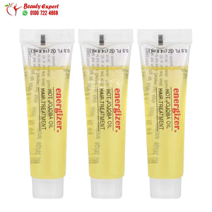 Hobe Labs Energizer Hot Jojoba Oil Hair Treatment 3 Reclosable Tubes 0.5 fl oz (14.8 ml) Each image 2