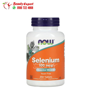 NOW Foods Selenium 100 mcg 250 Tablets image 0