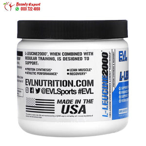 EVLution Nutrition L-Leucine2000 Unflavored 7.05 oz (200 g) image 1
