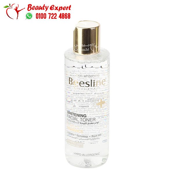 تونر مفتح للوجه بيزلين لإشراقة مثالية لكل انواع البشرة Beesline whitening facial toner 200ml image 0