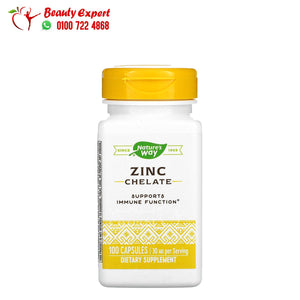 Nature's Way Zinc Chelate 30 mg 100 Capsules image 2