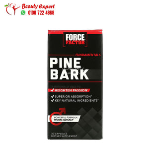 Force Factor Pine Bark 600 mg 30 Capsules image 0