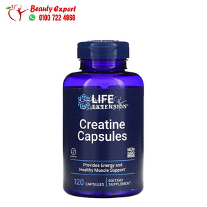 Life Extension Creatine Capsules 120 Capsules image 0