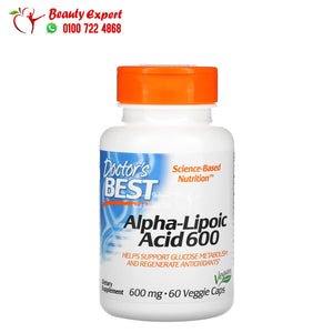 Doctor's Best Alpha-Lipoic Acid 600 mg 60 Veggie Caps image 0