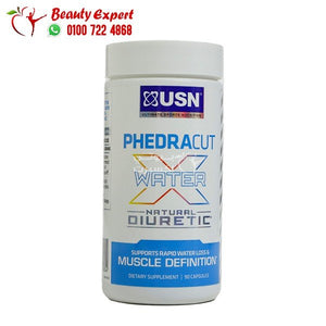 phedracut water natural diuretic 90 capsules USN image 0