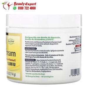 De La Cruz Vitamin E Cream 10 000 IU 4 oz (114 g) image 1