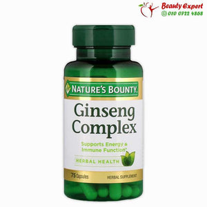 Nature's Bounty Ginseng Complex 75 Capsules image 0