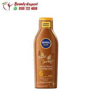 Sonnenmilch tropical bronze LSF 6 200 ml image 0