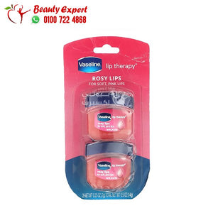 Vaseline Lip Therapy Rosy Lips 2 Packs 0.25 oz (7 g) Each image 2