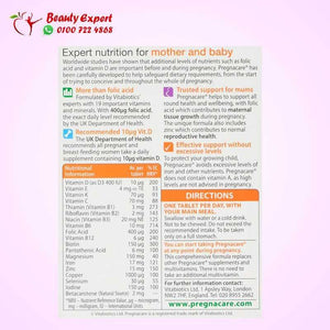 Vitabiotics Pregnacare Original 90 Tablets image 2