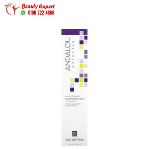 Andalou Naturals Cleansing Milk Apricot Probiotic Age Defying 6 fl oz (178 ml) image 0