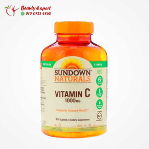 Sundown Naturals فيتامين C و 1000 ملغ، 300 كبسولة image 0