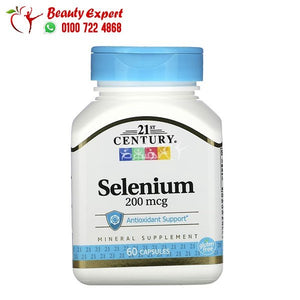 21st Century Selenium 200 mcg 60 Capsules image 0