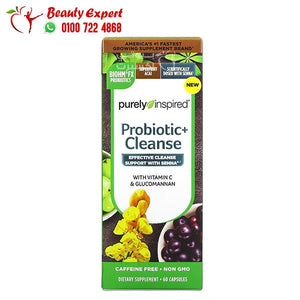 Purely Inspired Probiotic + Cleanse 60 Capsules image 2