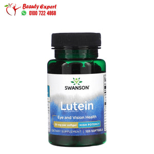 Swanson Lutein High Potency 20 mg 120 Softgels image 0