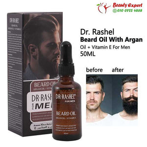 Dr. Rashel Beard Oil With Argan Oil + Vitamin E For Men 50ML DRL-1409 image 0