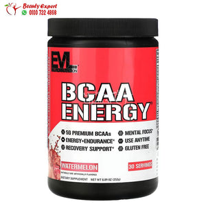 EVLution Nutrition BCAA ENERGY Watermelon 8.89 oz (252 g) image 0