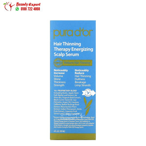 Pura D'or Hair Thinning Therapy Energizing Scalp Serum 4 fl oz (120 ml) image 3