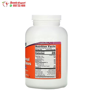 NOW Foods Nutritional Yeast Flakes 10 oz (284 g) image 1