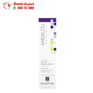 Andalou Naturals Facial Serum SPF 30 Age Defying Unscented 2 fl oz (58 ml) image 0
