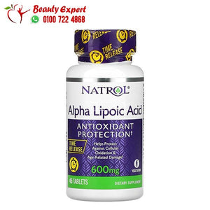 Natrol Alpha Lipoic Acid Time Release 600 mg 45 Tablets image 0