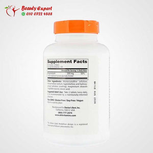 Doctor's Best مصنوع 100% من مغنسيوم مستخلب عالي الامتصاص مع معادن ألبيون، 100 ملغ، 240 قرص image 1