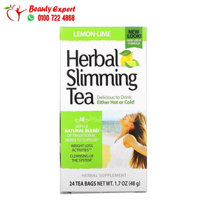 21st Century Herbal Slimming Tea Lemon-Lime Caffeine Free 24 Tea Bags 1.7 oz (48 g) image 0