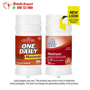 21st Century One Daily Maximum 100 Tablets image 1