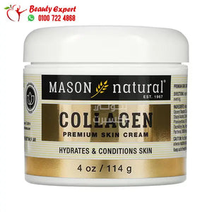 Mason Natural Collagen Premium Skin Cream Pear Scented 4 oz (114 g) image 0