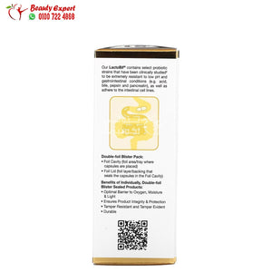 California Gold Nutrition LactoBif Probiotics 5 Billion CFU 60 Veggie Capsules image 3