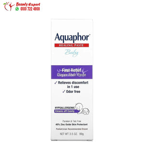 Aquaphor Baby Healing Paste Fast Relief Diaper Rash Paste 3.5 oz (99 g) image 1