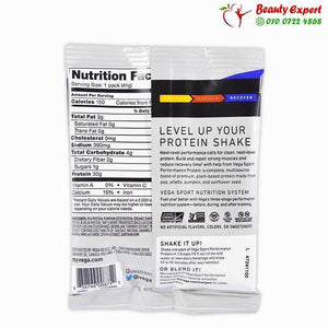 Vega Sport Performance Protein Drink Mix Vanilla Flavor 1.5 oz (41 g) image 1