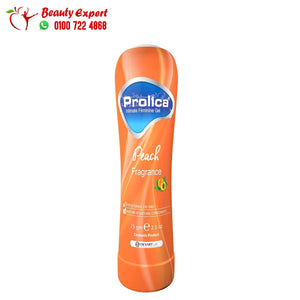 Prolica intimate feminine gel peach 75gm بروليكا جل مزلق للنساء برائحة الخوخ 75جم image 0