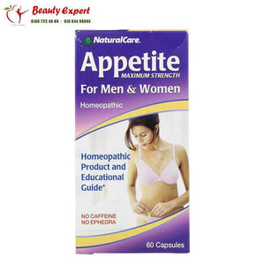 NaturalCare Appetite Maximum Strength For Men & Women No Caffeine 60 Capsules image 0