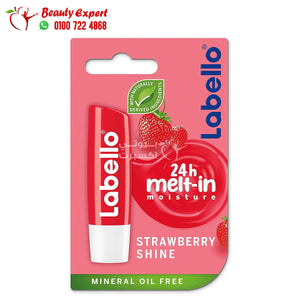 labello lip balm strawberry shine لابيلو مرطب الشفاه اللامع بالفراولة image 0