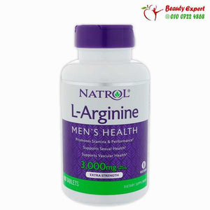 Natrol L-Arginine 3000 mg 90 Tablets image 0