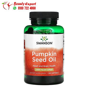Swanson Pumpkin Seed Oil 1 000 mg 100 Softgels image 0