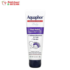 Aquaphor Baby Healing Paste Fast Relief Diaper Rash Paste 3.5 oz (99 g) image 0