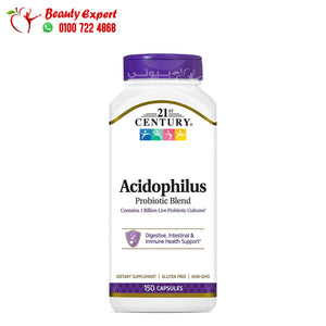 21st Century Acidophilus Probiotic Blend 150 Capsules image 0