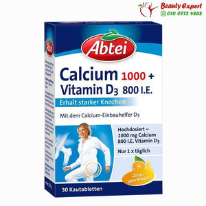 Calcium 1000 + Vitamin D3 Osteo Vital Chewable Tablets 30 St image 0