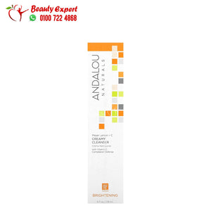Andalou Naturals Creamy Cleanser Meyer Lemon + C Brightening 6 fl oz (178 ml) image 0