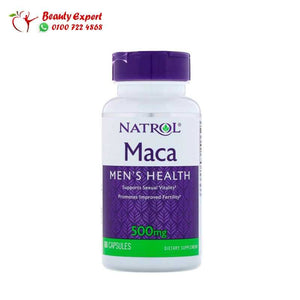 Natrol Maca 500 mg 60 Capsules image 0