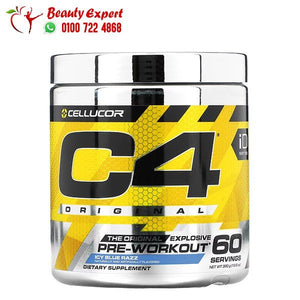 cellucor C4 original preworkout 60 serving 390g icy blue razz image 0