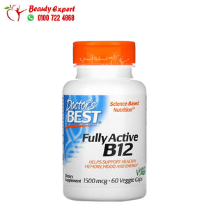 Doctor's Best Fully Active B12 1 500 mcg 60 Veggie Caps image 0