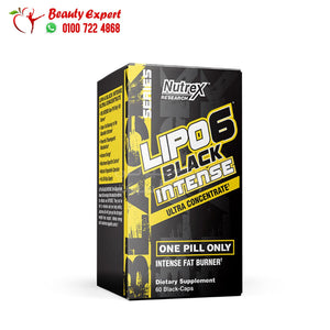 Nutrex Research Lipo-6 Black INTENSE 60 Capsules image 1