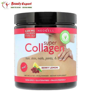 Neocell Super Collagen Type 1 & 3 Berry Lemon 6 000 mg 6.7 oz (190 g) image 0