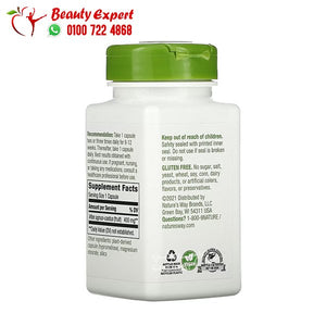 Nature's Way Vitex Fruit 400 mg 100 Vegan Capsules image 2