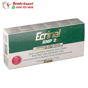 اكرينال امبولات للشعر التالف - Ecrinal ANP 2 Anti Hairloss Intensive Care 8 Ampoules image 1