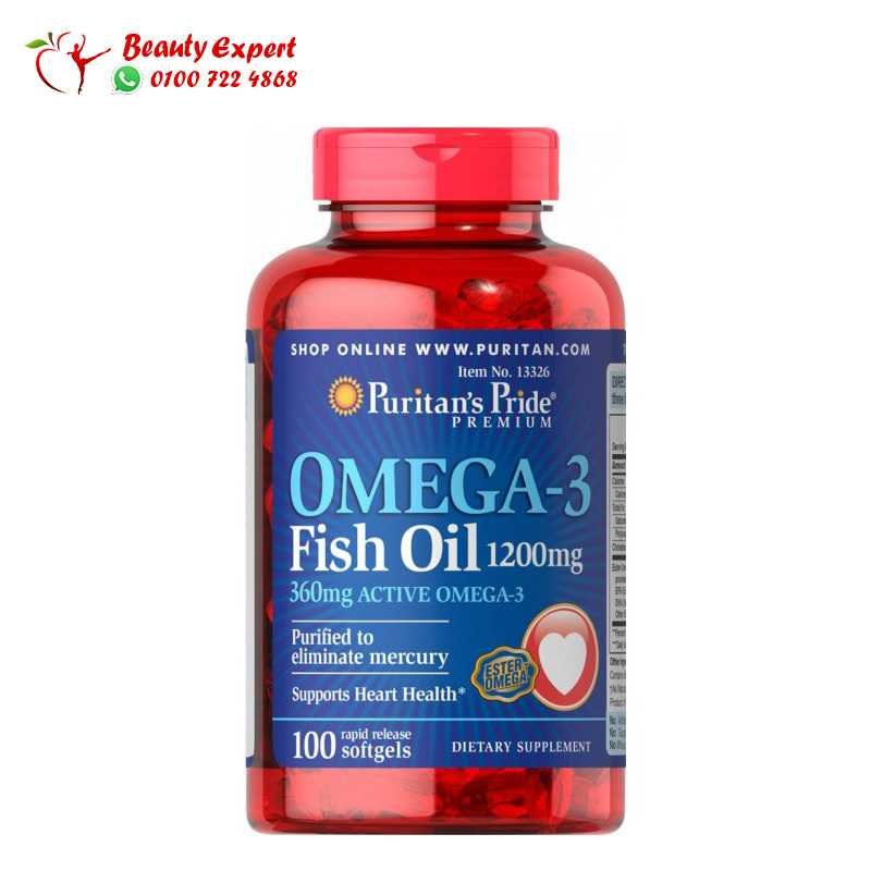 omega 3 fish oil 1200 mg - 100 capsules image 0
